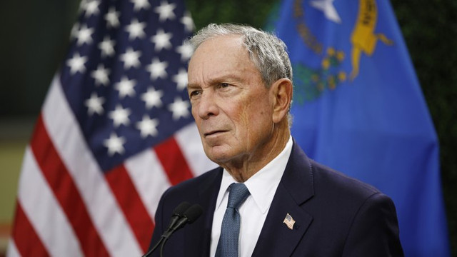 Miliardarul Michael Bloomberg și-a anunțat oficial intrarea în cursa pentru funcția de președinte al SUA