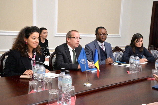 Ministrul Apărării Victor Gaiciuc a avut o întrevedere cu delegația ONU în Republica Moldova