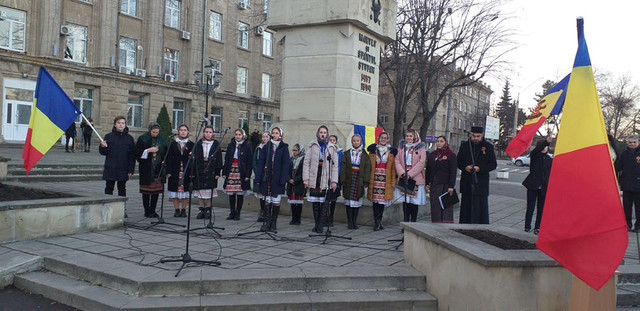 Unirea românilor a pornit de la Bălți - evenimente culturale dedicate Marii Uniri, de 1 decembrie