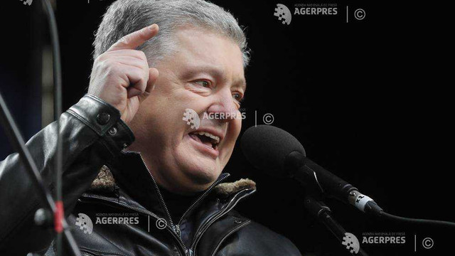 Ucraina: Percheziții la proprietăți ale fostului președinte Petro Poroșenko
