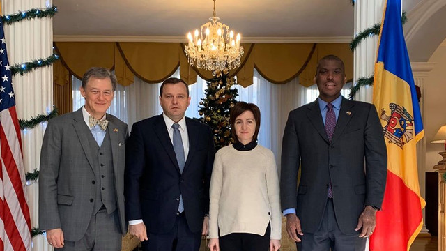 Asistentul adjunct al Secretarului de Stat al SUA, George Kent, se află în R.Moldova și s-a întâlnit cu Maia Sandu și Andrei Năstase