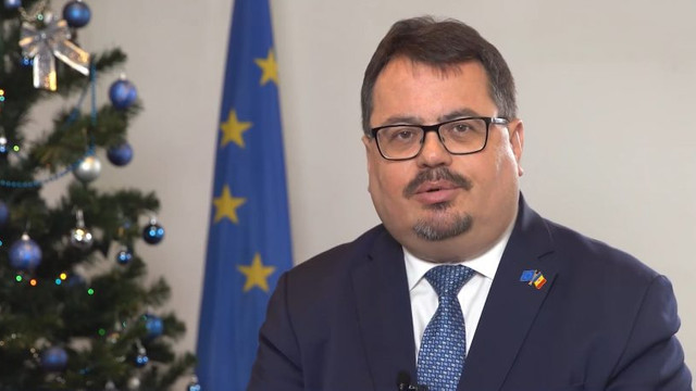 VIDEO | Mesaj de felicitare a Ambasadorului UE Peter Michalko cu ocazia sărbătorilor de iarnă 