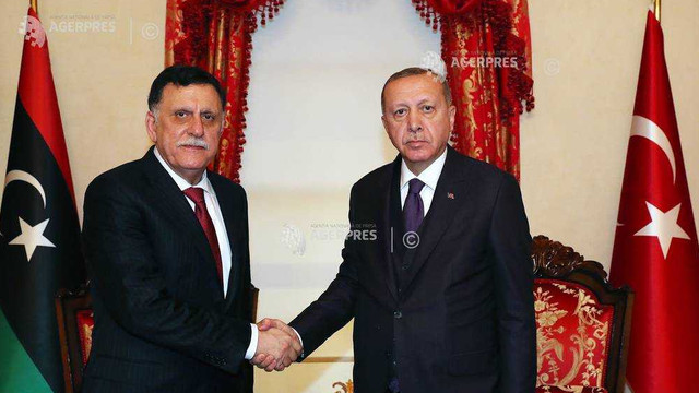 Turcia: Erdogan l-a primit din nou pe șeful guvernului libian, într-un context de tensiuni în Mediterana