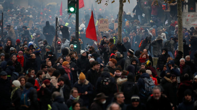 A șasea zi de greve în Franța