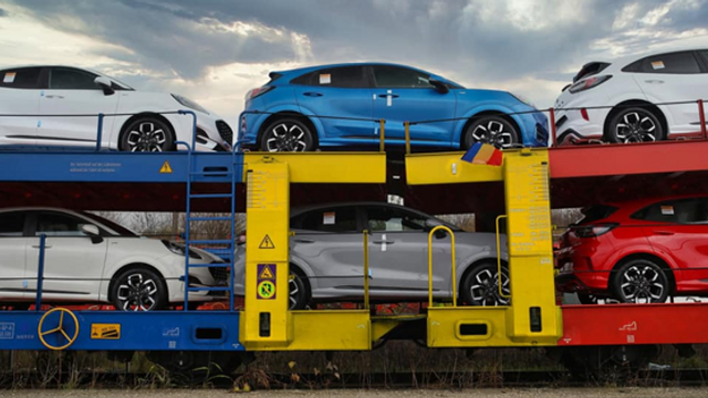 Primele mașini Ford Puma asamblate în România pleacă spre Europa, de Ziua Națională. Anunțul companiei