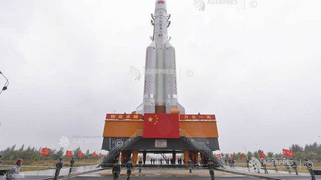 China a lansat cu succes puternica sa rachetă Long March 5