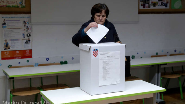 Croația: Secțiile de votare s-au deschis pentru primul tur al alegerilor prezidențiale