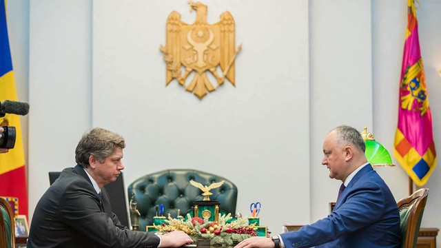 Igor Dodon a semnat decretul privind numirea unui nou consilier pe politică externă al președintelui