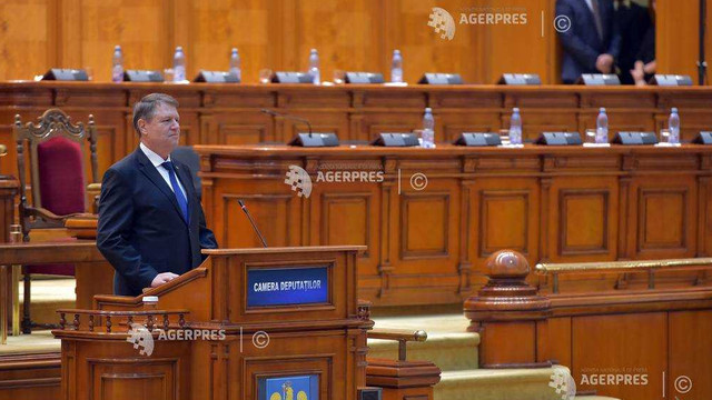 Klaus Iohannis, la ședința solemnă din Parlamentul României | Marea Unire de la 1 Decembrie 1918 a deschis calea reformelor, modernizării și dezvoltării, care a fost însă 