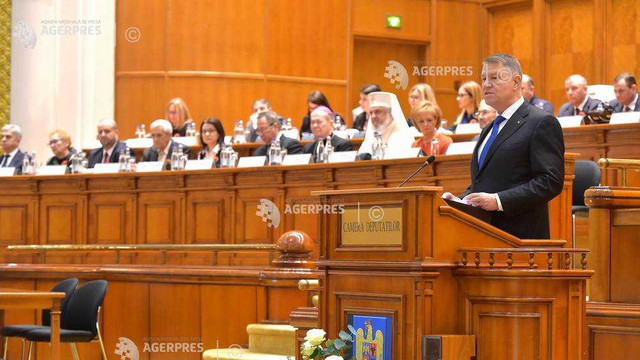  Klaus Iohannis a depus jurământul pentru al doilea mandat de președinte