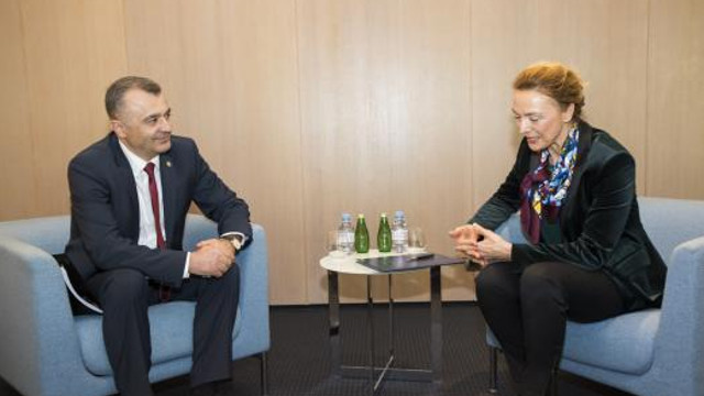 Aflat în vizită la Strasbourg, Ion Chicu a avut o întrevedere cu Secretarul general al Consiliului Europei
