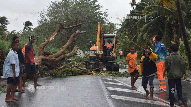 Fiji - Un mort, un dispărut și peste 2.500 de persoane evacuate din cauza ciclonului Sarai