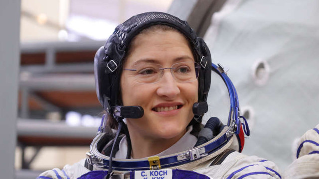 O astronaută de la NASA a stabilit un nou record pentru cel mai îndelungat zbor în spațiu realizat de o femeie