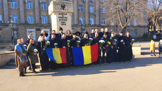 VIDEO | Unirea Principatelor Române, marcată la Bălți. „Când voi muri, să știu că este o Românie Mare!”
