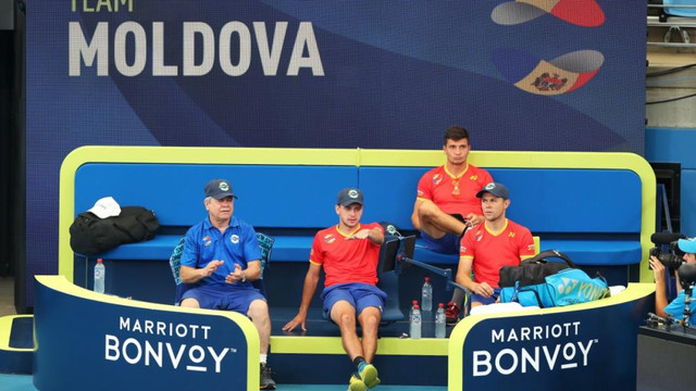 Imnul R.Moldova confundat cu cel al României, la ATP Cup