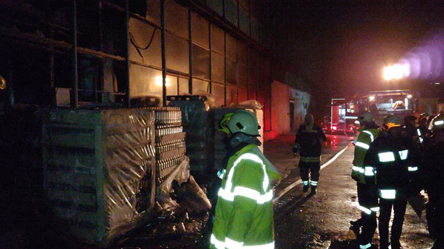 Galerie Foto | Un incendiu a avut loc ieri seara pe bulevardul Moscovei