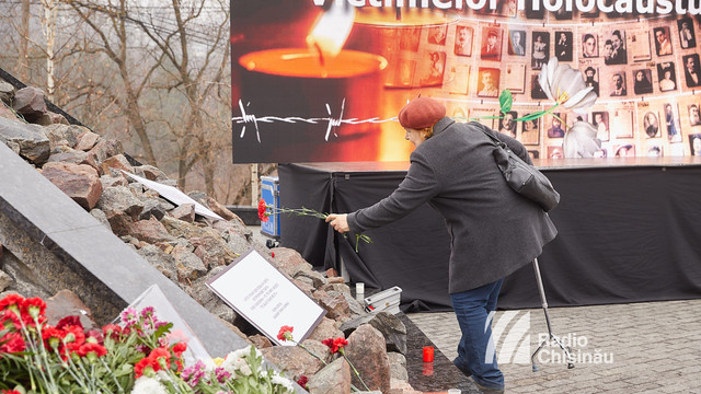 GALERIE FOTO | Victimele Holocaustului - comemorate la Chișinău 