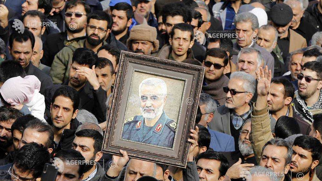 Iran: Generalul Soleimani va fi înmomântat marți în orașul său natal