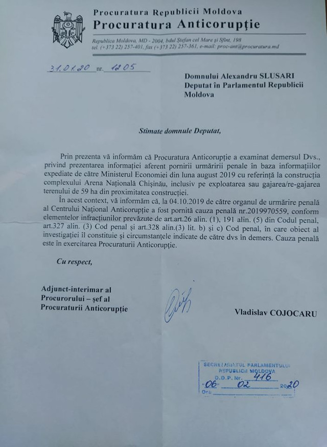 DOC/ Opt persoane publice și o companie au fost  sub învinuire în dosarul ce vizează Aeroportul Internațional Chișinău