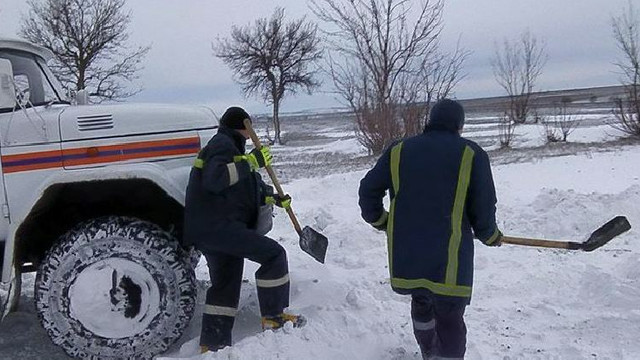 Drumul dintre localitățile Burlăceni și Iujnoe a fost deblocat