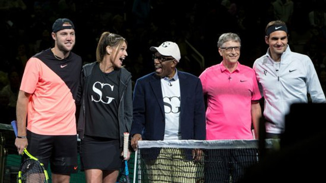 Bill Gates va face pereche cu Roger Federer pentru un meci de tenis
