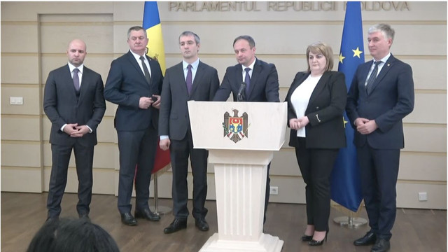 Cei șase deputați care au plecat din PDM vor constitui grupul parlamentar „Pro Moldova”
