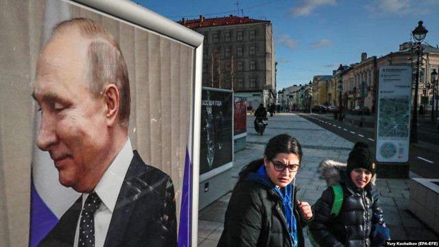 Vladimir Putin: cel mai mic nivel de încredere publică din 2013 până astăzi (Europa liberă)