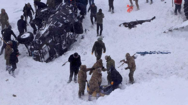 Avalanșă în centrul Turciei. Peste 30 de oameni care se aflau într-o misiune de salvare au murit