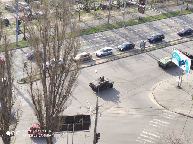 VIDEO/FOTO | Blindate, pe străzile Chișinăului. Armata Națională este pregătită să intervină cu militari și tehnică militară pentru patrulare