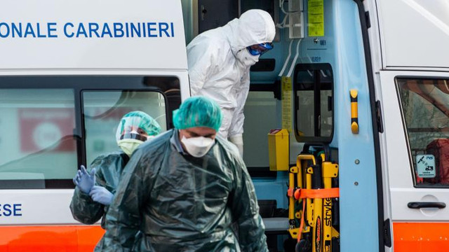 Încă 5 medici au murit în Italia din cauza coronavirusului. Fundație medicală italiană: Protecția medicilor este inadecvată