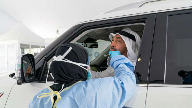 Coronavirus: Sistem de testare rapidă pentru automobiliștii din Emiratele Arabe Unite