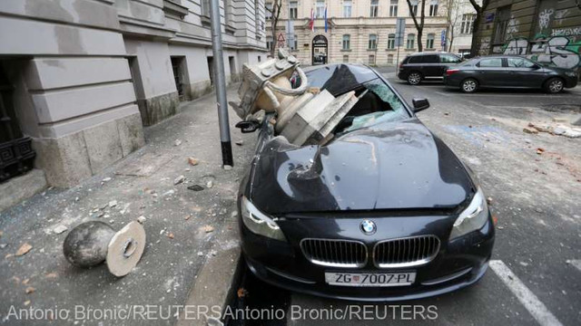 Croația: Cel puțin un mort într-un cutremur cu magnitudinea de 5,3 la Zagreb