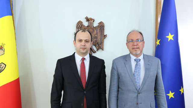 Ministrul Afacerilor Externe și Integrării Europene, Oleg Țulea, a avut o întrevedere cu ambasadorul României, Daniel Ioniță
