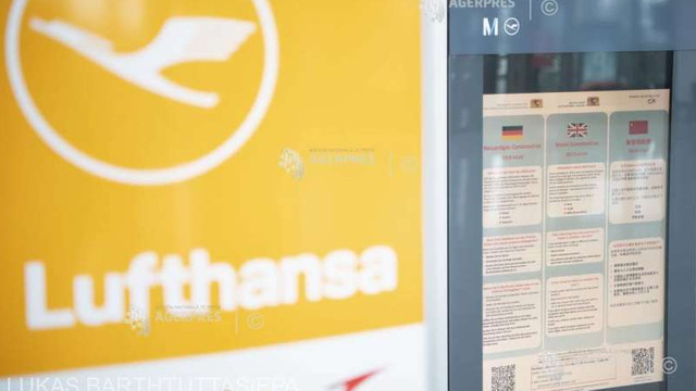 Coronavirus: Lufthansa anulează încă 23.000 de zboruri