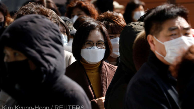 Coreea de Sud - 322 de cazuri noi de coronavirus; Numărul cazurilor de infectare a depășit 6.000