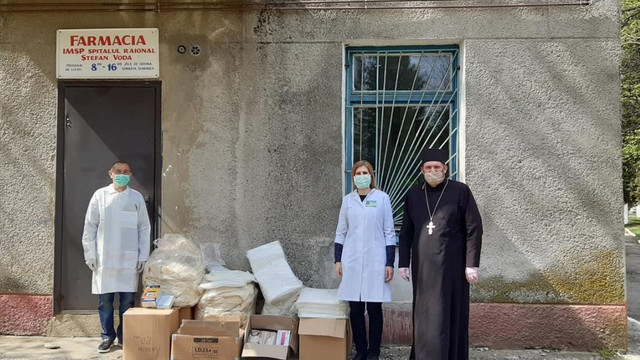 Episcopia Basarabiei de Sud a Mitropoliei Basarabiei (Patriarhia Română) donează echipament de protecție pentru spitalul din Ștefan Vodă
