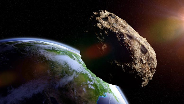 Un asteroid cu diametrul de 2 kilometri va trece, miercuri, pe lângă Pământ