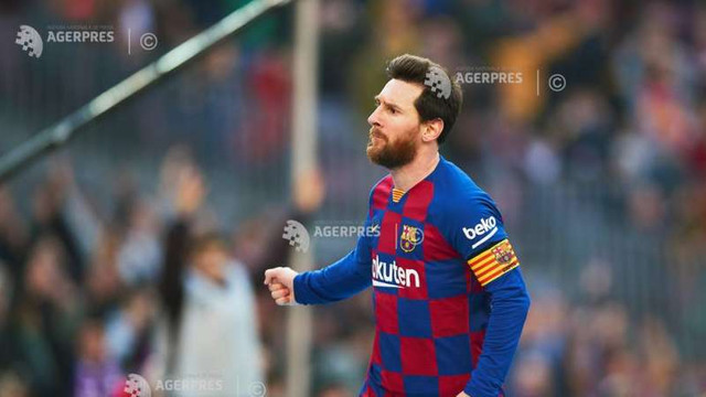 Fotbal/Coronavirus: Messi a donat o jumătate de milion de euro spitalelor din Argentina
