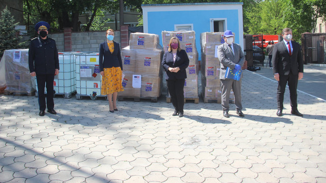 FOTO | Austria a donat salvatorilor din R.Moldova echipamente de protecție împotriva COVID-19 în valoare de peste 16.400 de euro