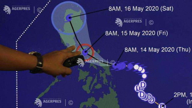 Taifunul Vongfong este așteptat să lovească estul Filipinelor