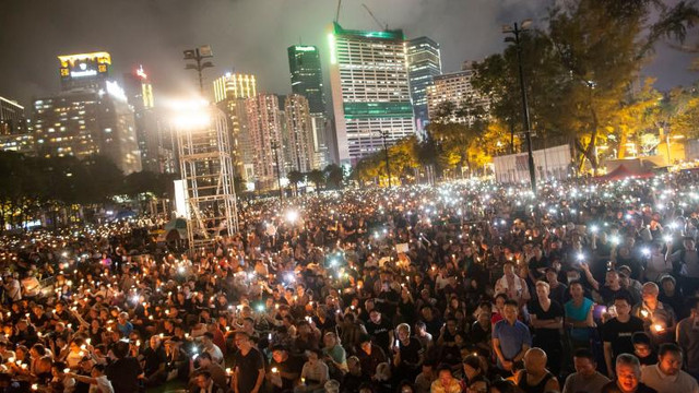 Comemorarea masacrului din Piața Tiananmen, interzisă la Hong Kong pentru prima oară în 30 de ani