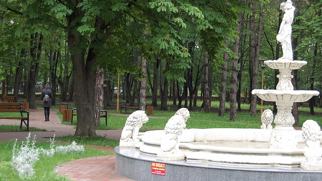 GALERIE FOTO | Parcul Central din Ungheni, redenumit  „Micul Cluj”. E un semn de gratitudine față de orașul Cluj-Napoca