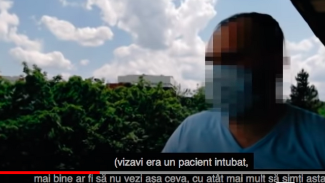 Mărturii ale unui pacient, trecut prin reanimare, infectat cu COVID-19: Mai bine să nu vezi așa ceva, cu atât mai mult să simți asta