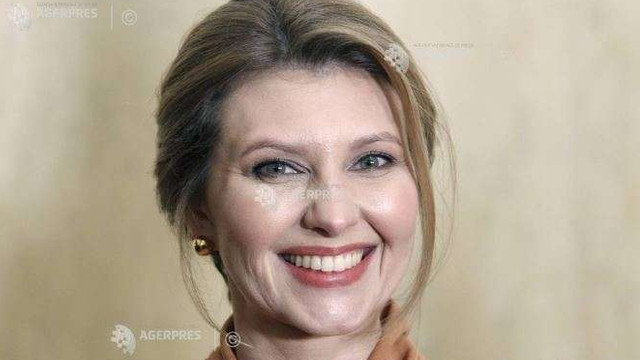 Coronavirus: Soția președintelui ucrainean, Olena Zelenska, spitalizată cu COVID-19 de severitate moderată