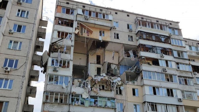 VIDEO | Explozie într-un bloc de nouă etaje, din capitala Ucrainei, Kiev