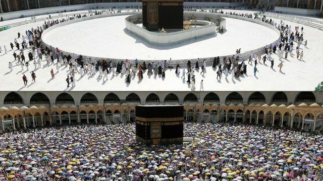 Pelerinajul de la Mecca se va desfășura în acest an doar cu cetățenii aflați deja în Arabia Saudită