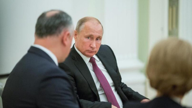Aflat la Moscova, Igor Dodon s-a întâlnit cu Putin și Kozak. Despre ce au discutat
