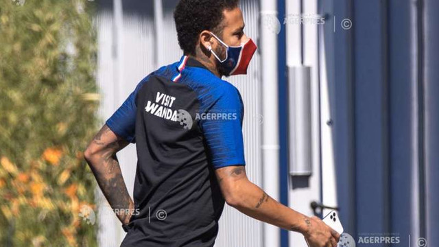 Fotbal: Jucătorii lui PSG au reluat antrenamentul colectiv, în frunte cu Neymar