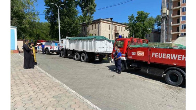 R. Moldova a expediat ajutoare pentru lichidarea consecințelor inundațiilor din Ucraina