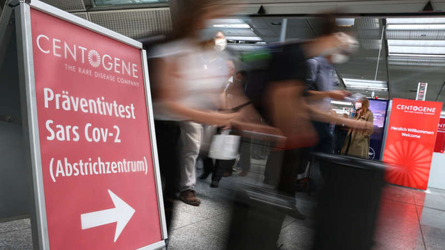 Germania: Aeroportul din Frankfurt a fost dotat cu un centru de testare pentru coronavirus